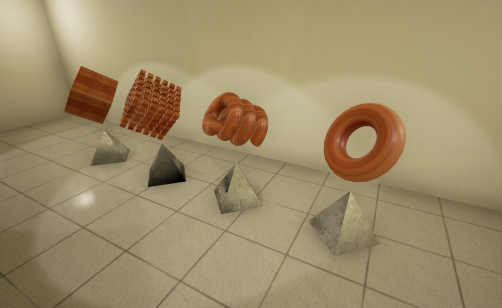 Unreal Engine Projection Materials