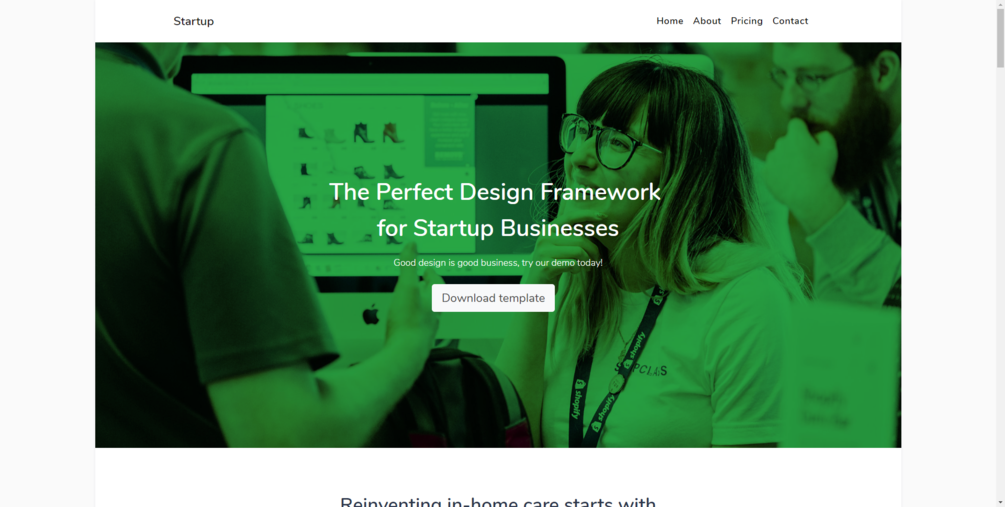 free-bootstrap-landing-page-template