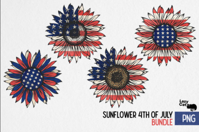 Sunflower 4th of July Bundle