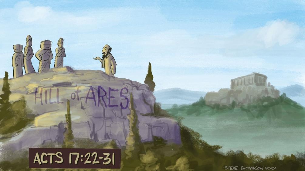 A Cartoonist's Guide to Paul's Message on Mars Hill | Acts 17:22-31