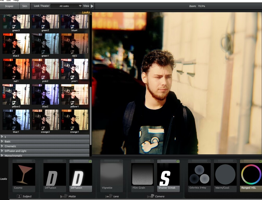 Colorcorrection Magic Bullet Looks