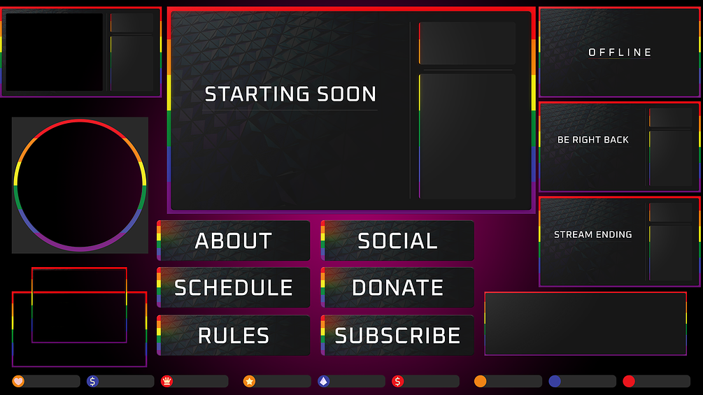 Twitch Overlays For Obs Studio - Image to u