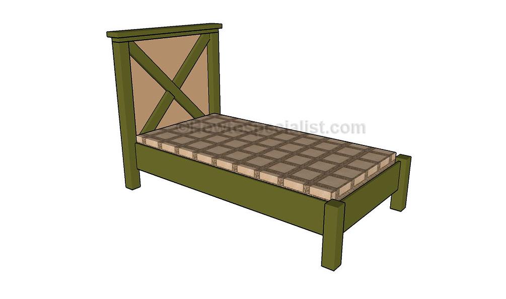 Twin Size Bed Plans