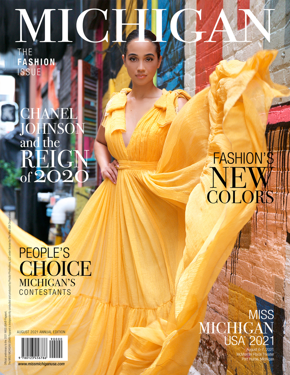 2021 MISS MICHIGAN USA Fashion Issue