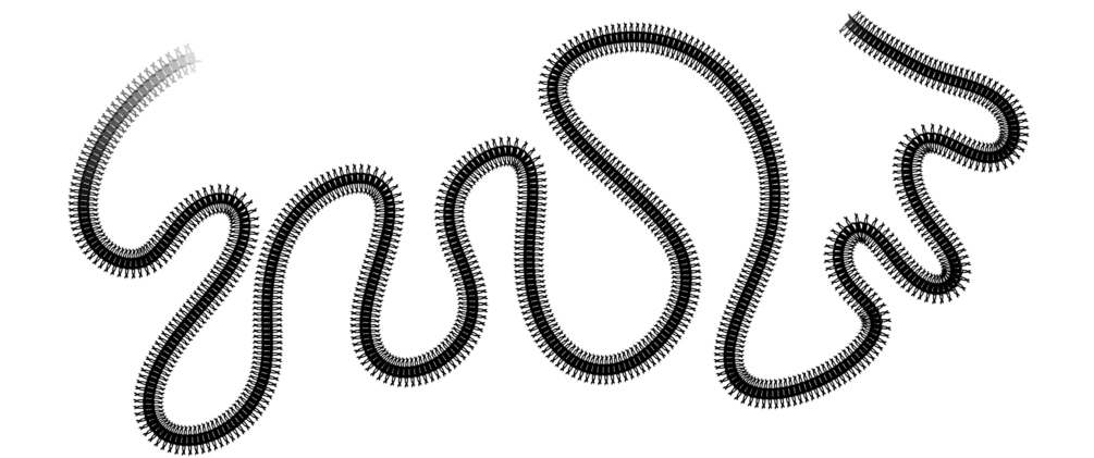 Barbed Wire Procreate Brush