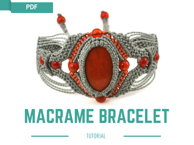 Macrame Bracelet Tutorial PDF