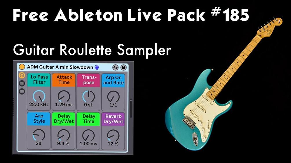 Guitar Roulette Sample Free Ableton Live Pack 185