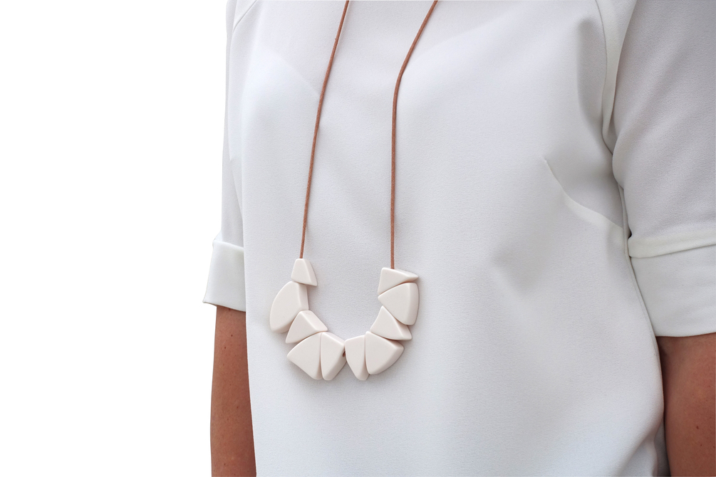 Jigsaw Statement Necklace by Style Arc
