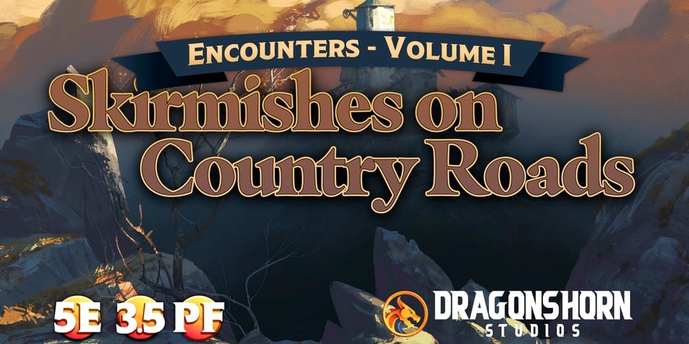 Dragonshorn Tales - Encounters Volume 1 (5e/3.5e)