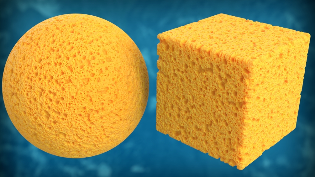 Procedural Sponge Material