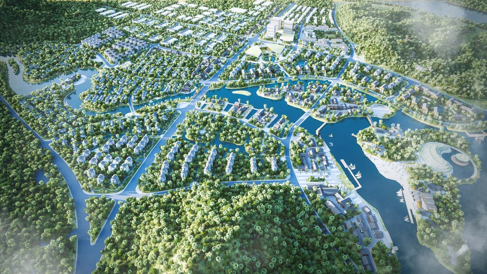 Twinmotion Scene | Large Aerial Render