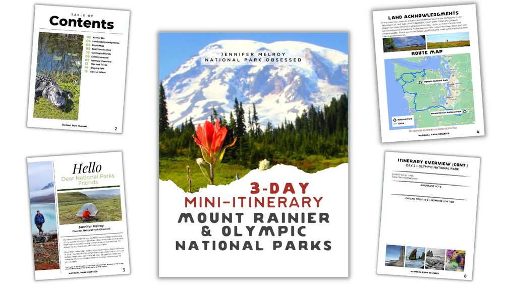 3-Day Mount Rainier and Olympic National Parks Itinerary