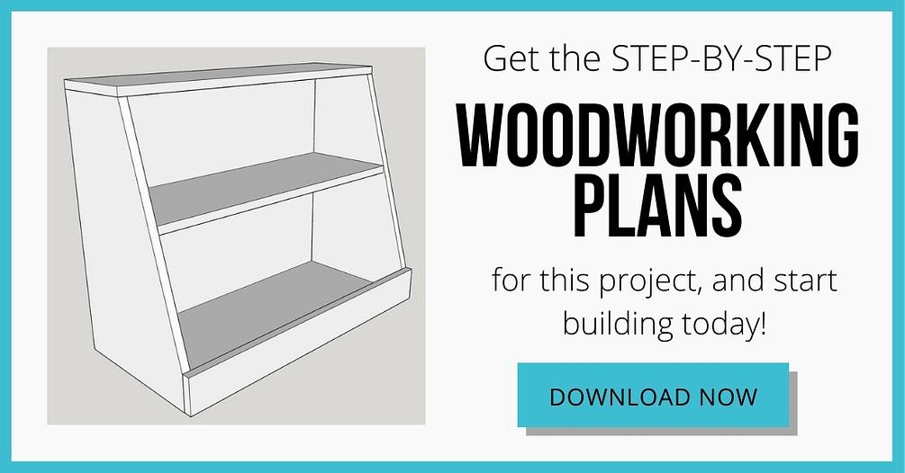 Kids Bookshelf Plans