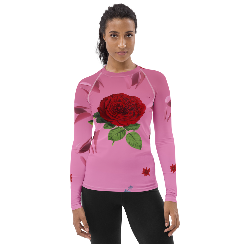 AllOver Print Women's Rash Guard