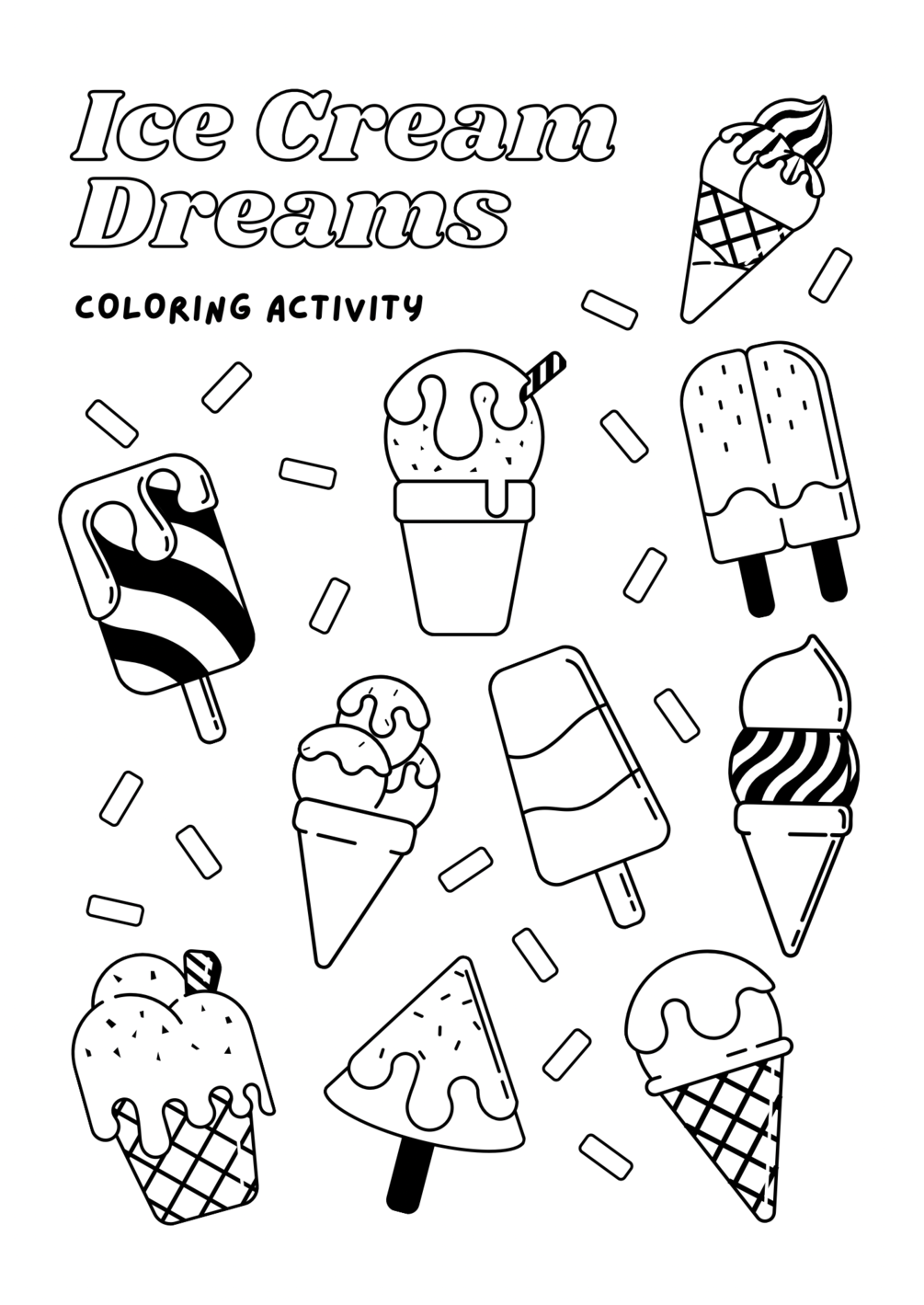 Ice cream digital download coloring - 3298c3eb001bbed90f1d616da66708480096a0a1b6e81bd4f8a2d6e9b831d301