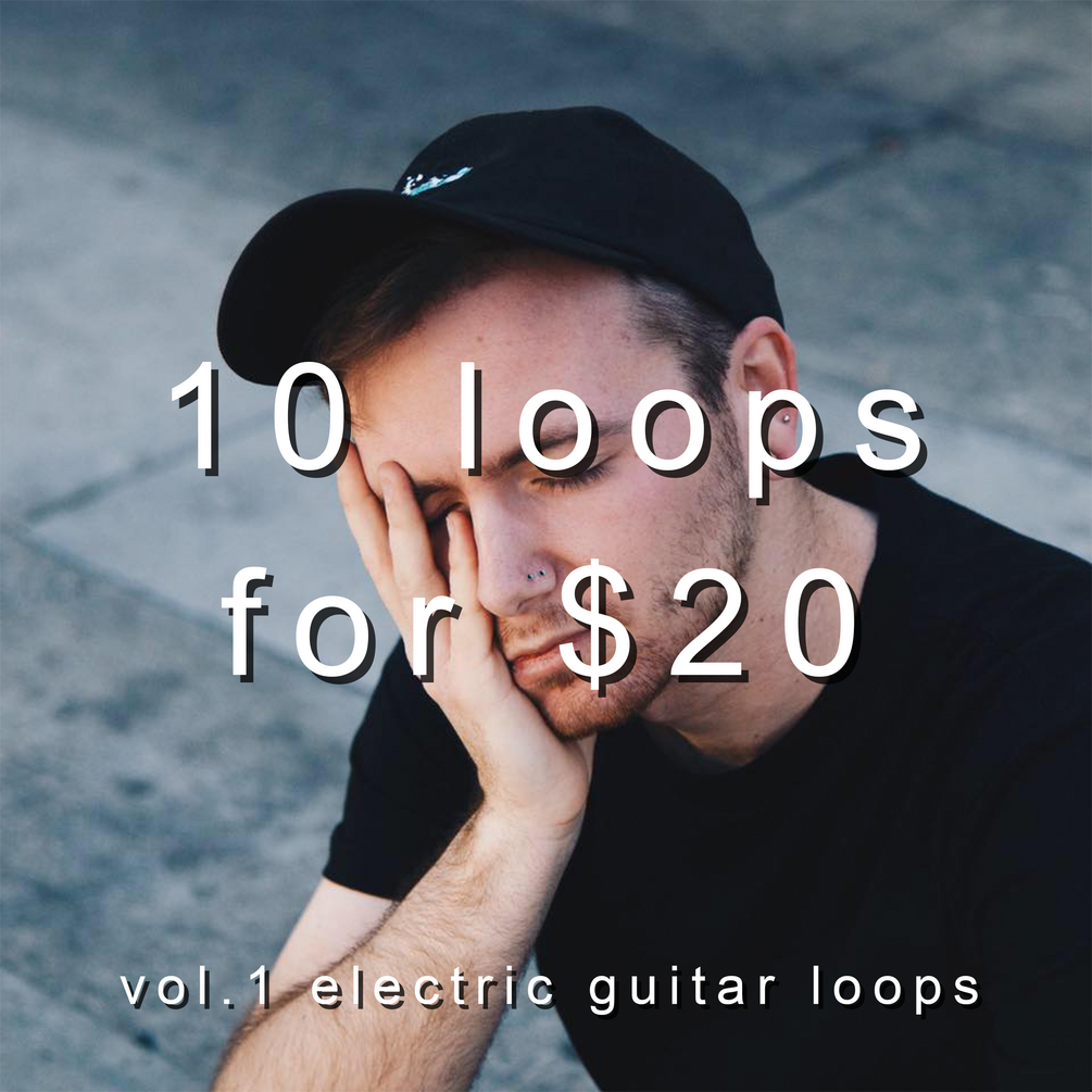 (LOOPS) Scro Vol.1 Electric Guitar Pack. 10 for 20