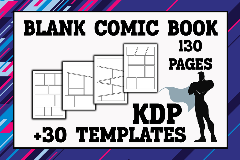 Blank Comic Book 30 Templates 3231