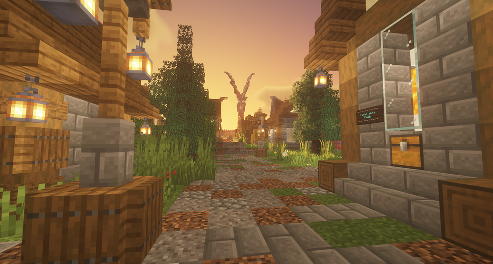 Minecraft Medieval Survival world