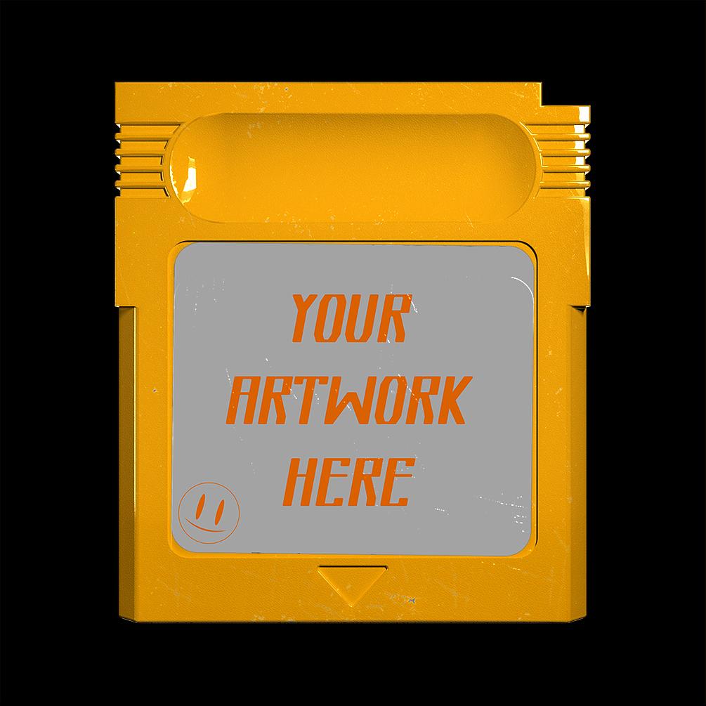 GBC Cardridge Mockup by Malte Grajewski (4k version)