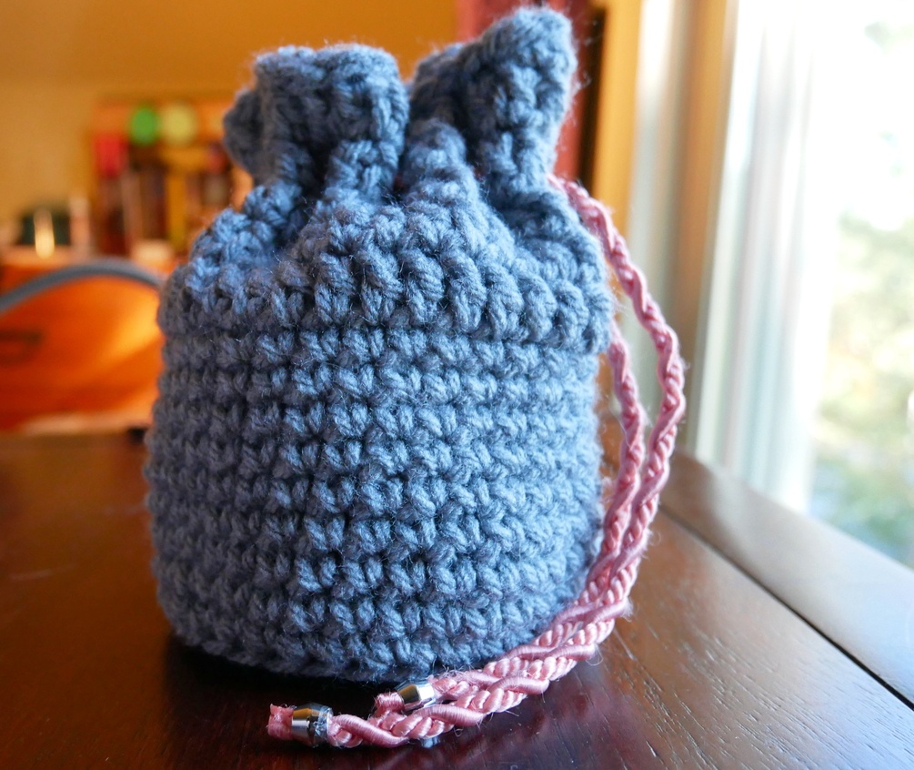 Dice bag gray