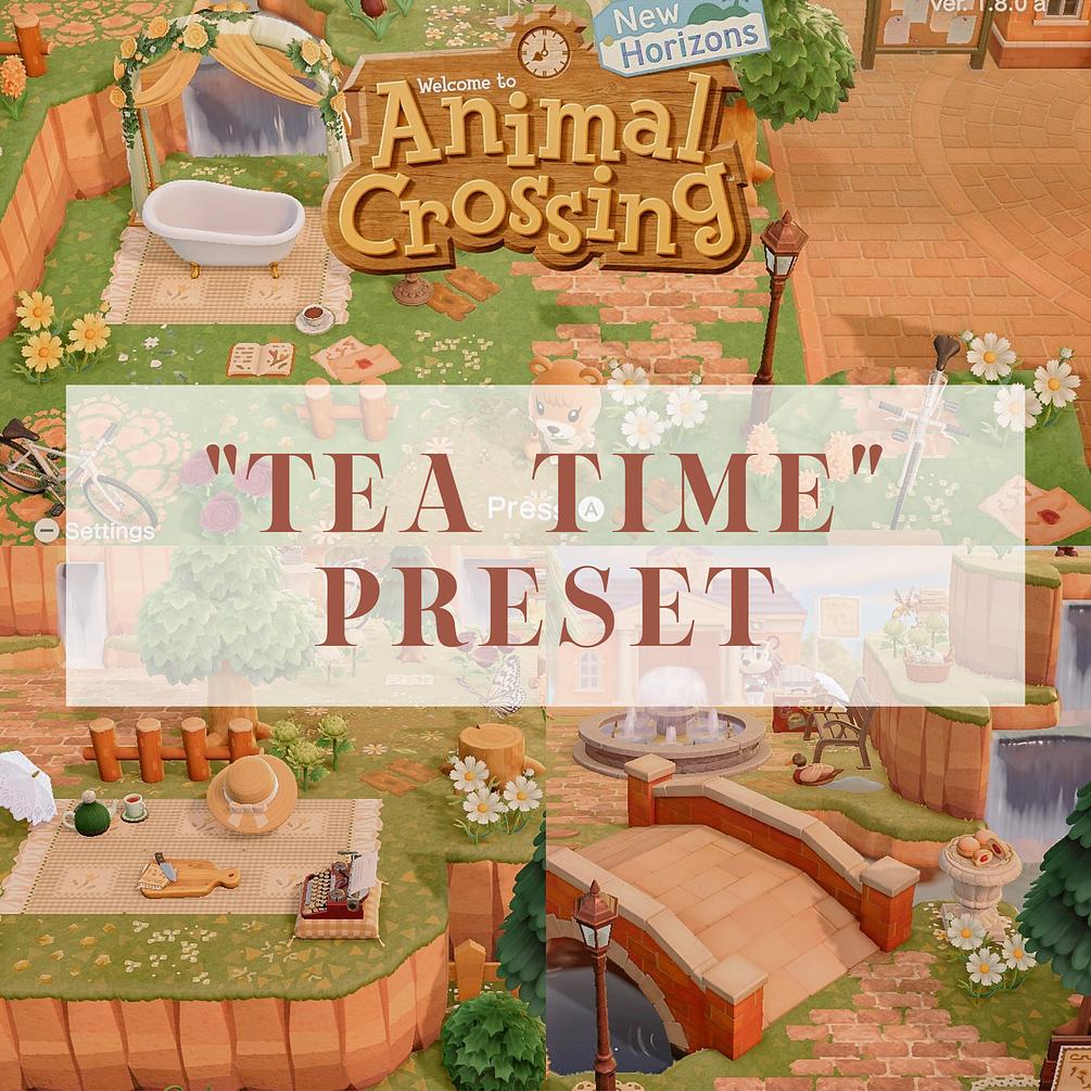 ACNH Lightroom Preset "Tea Time"