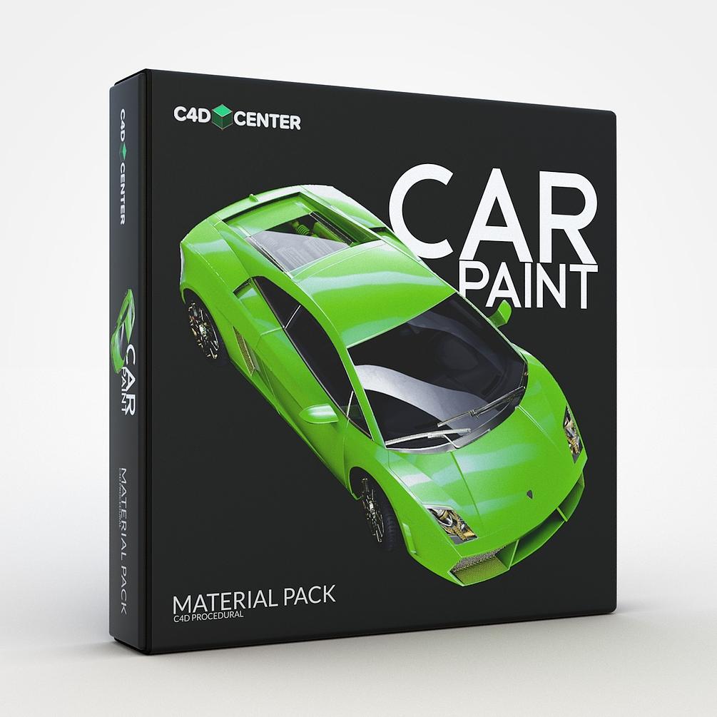 Car Paint Kit Vol 1C4D Procedural Materials