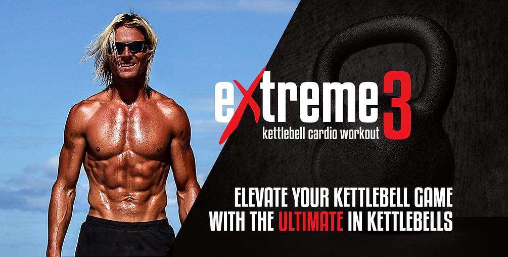 Extreme Kettlebell Cardio Workout 3 Day 1