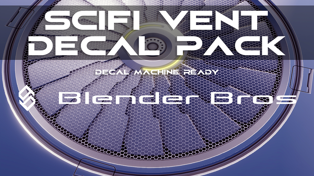 Blender Bros Ventilation Decal Pack