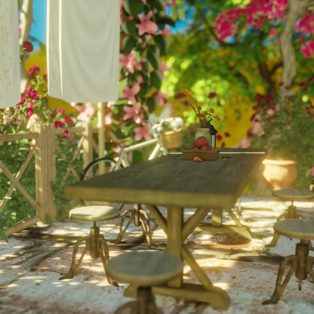 Far awayblender scene sims 4 by tender.scenes