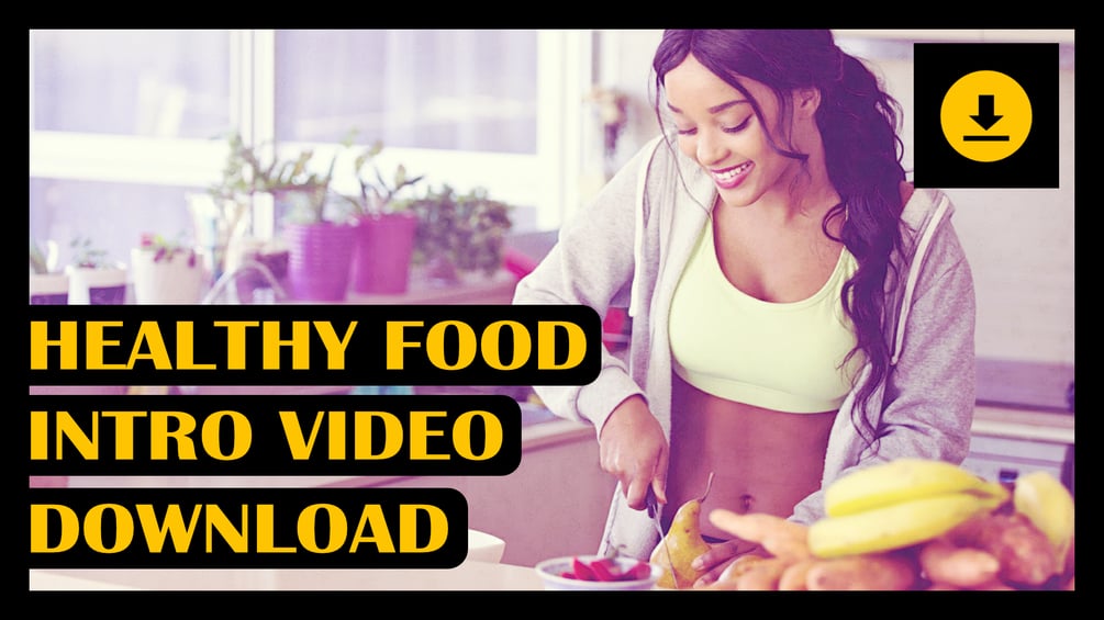 Healthy Food Video Intro Free Download Without Text No Copyright