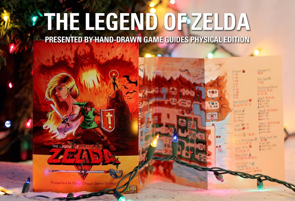 The Legend of Zelda Presented by HandDrawn Game Guides PHYSICAL EDITION