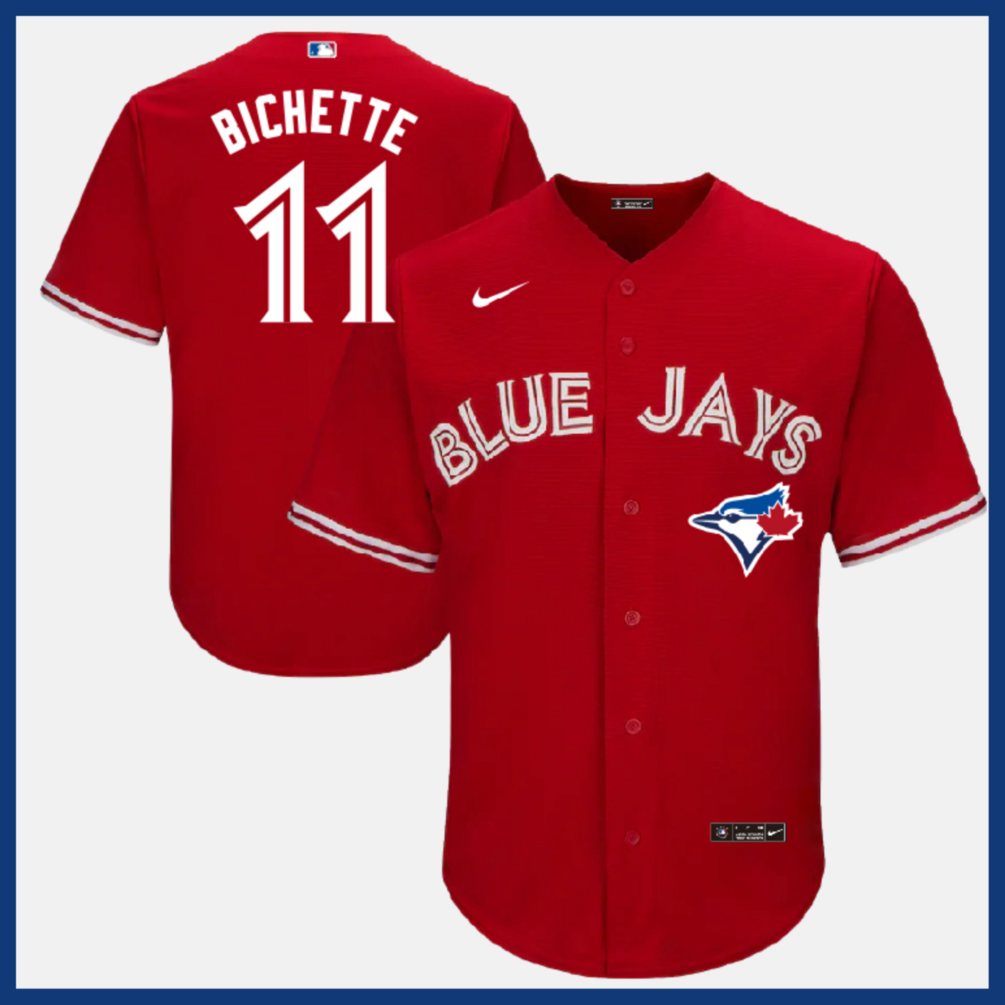 Bo Bichette Toronto Blue Jays Red Youth Jersey
