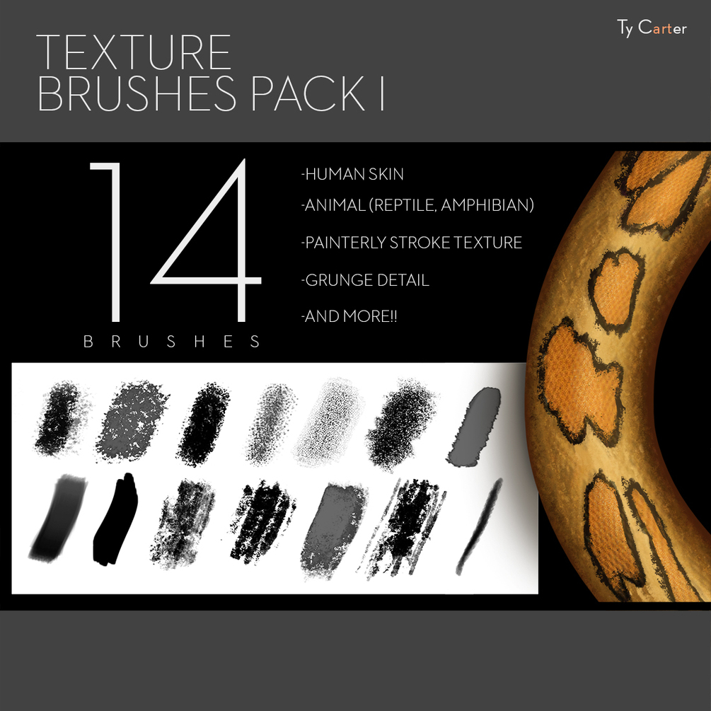 Texture Brush Pack I