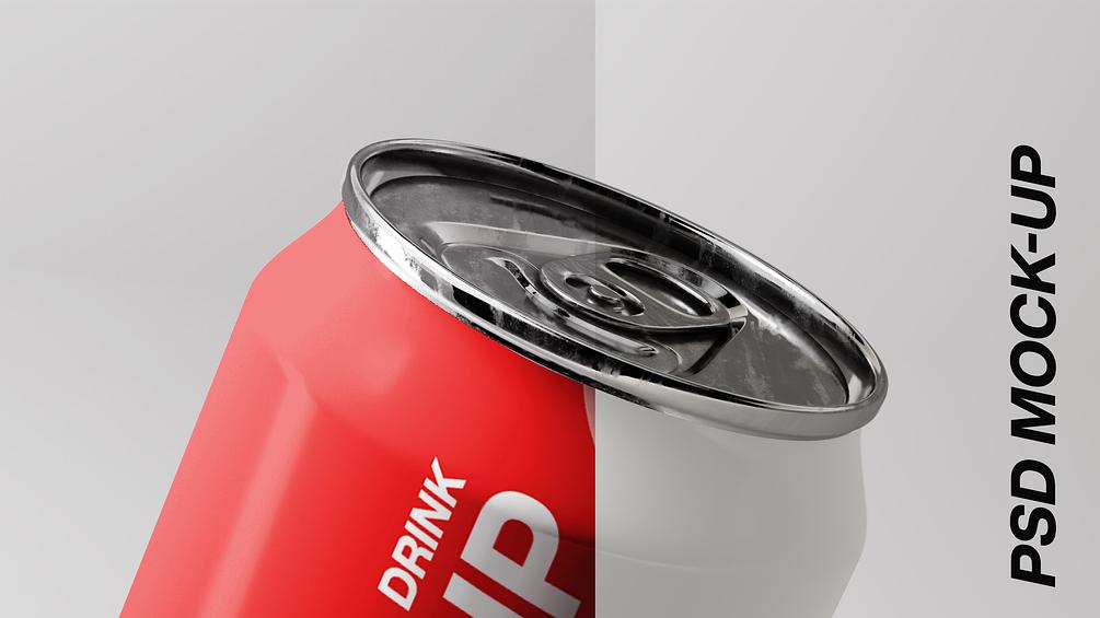 Mockup Bottle Cola (PSD)