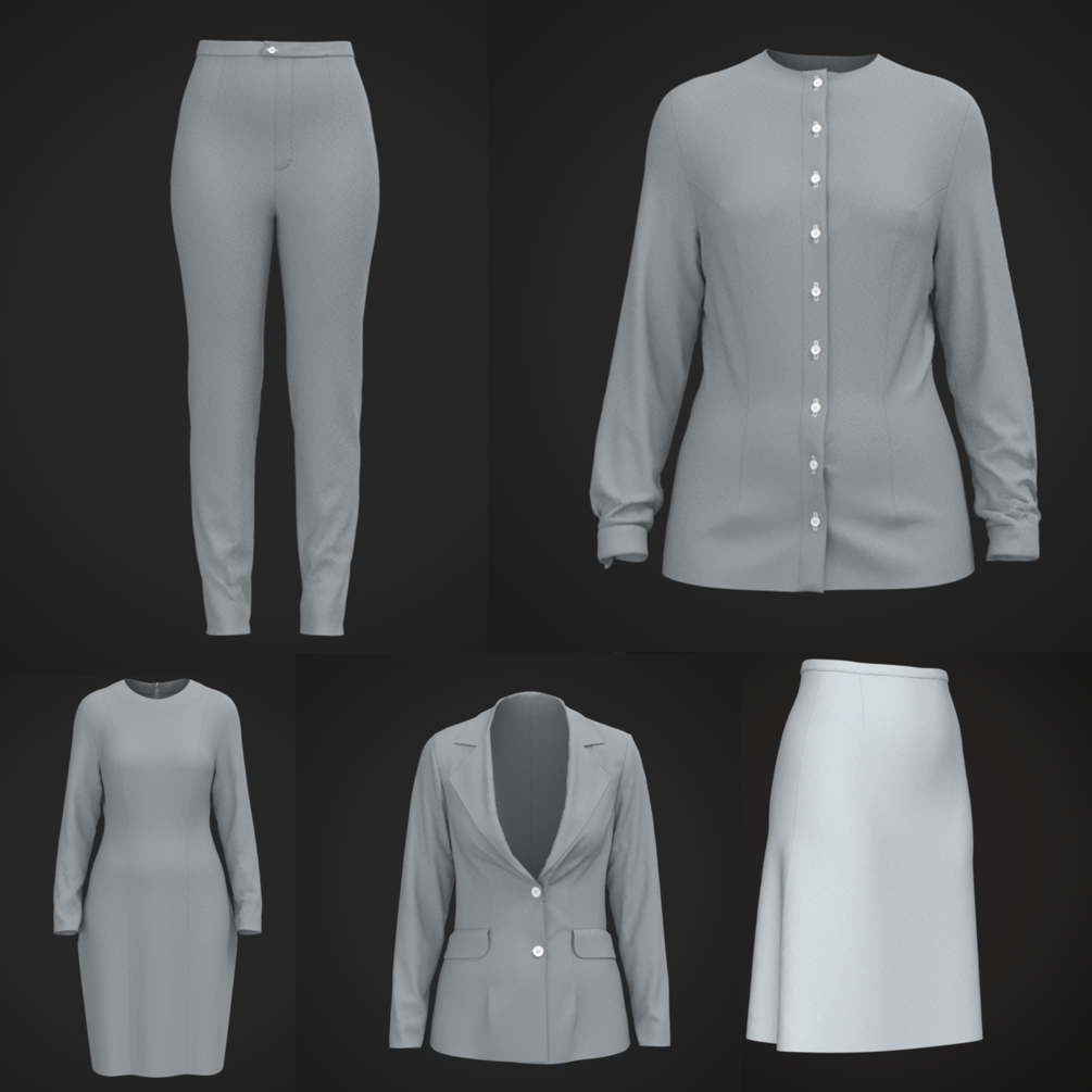 CLO3D Pattern Starter Kit