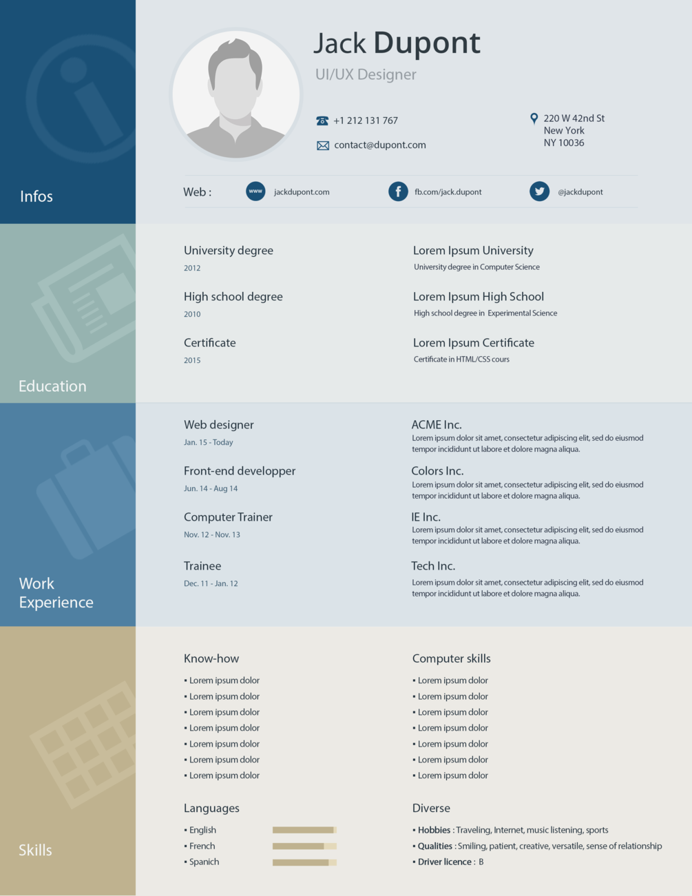 Nice Resume Template - 3298c3eb001bbed90f1d616da66708480096a0a1b6e81bd4f8a2d6e9b831d301