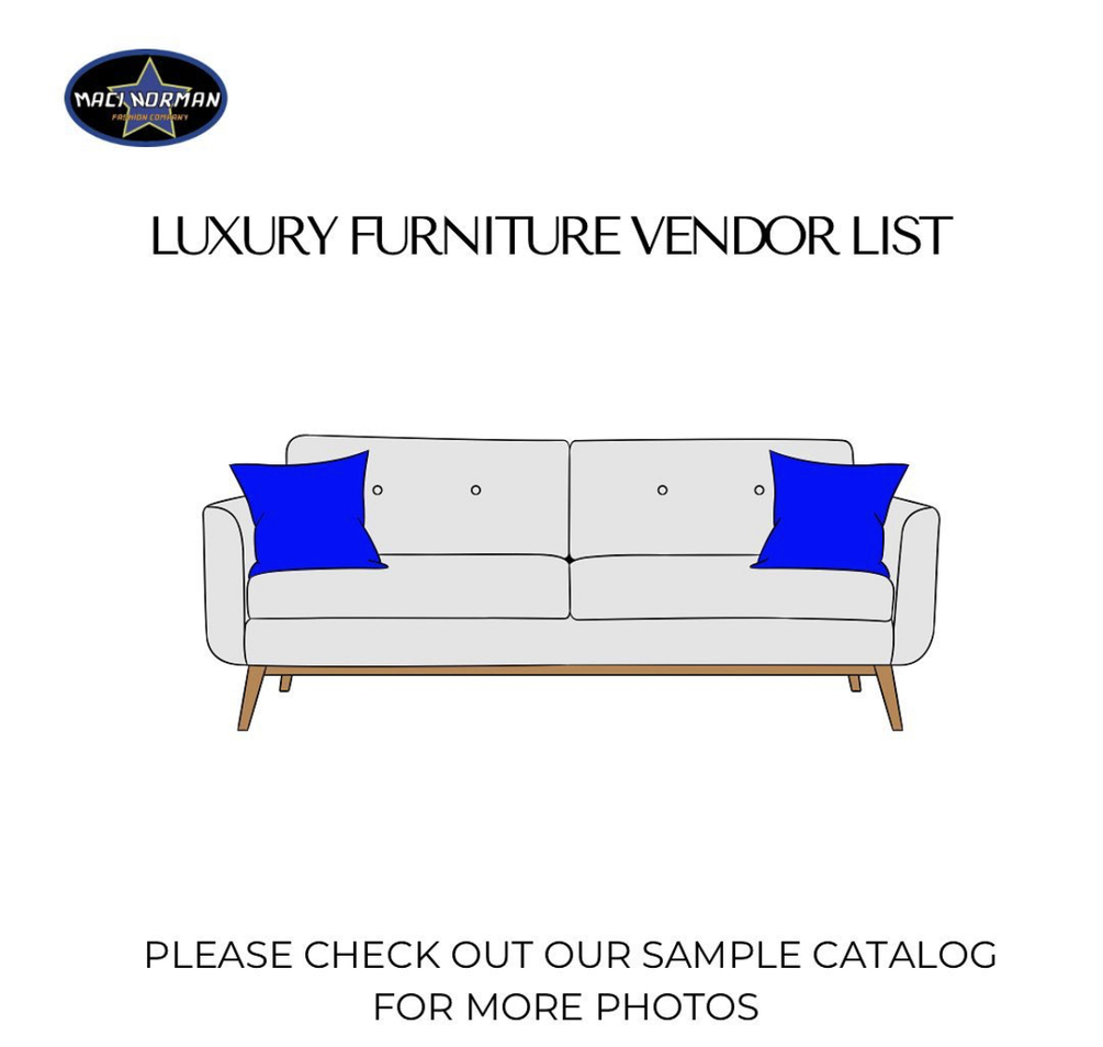 Luxury Furniture Vendor List