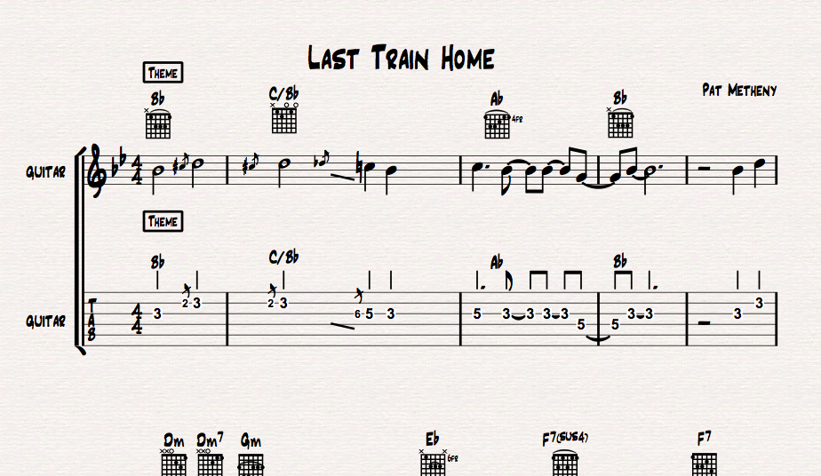 Last Train Home (Pat Metheny)
