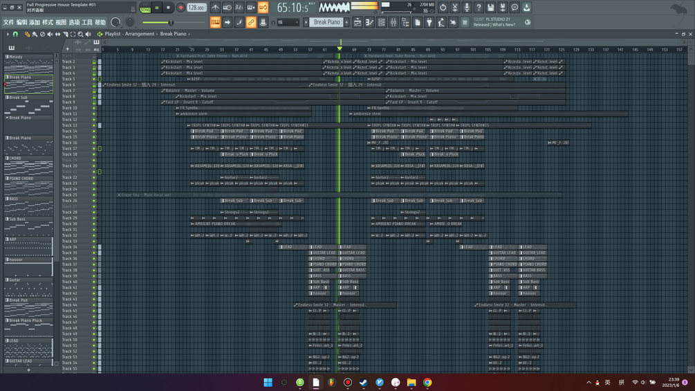 Full Progressive House Template#01