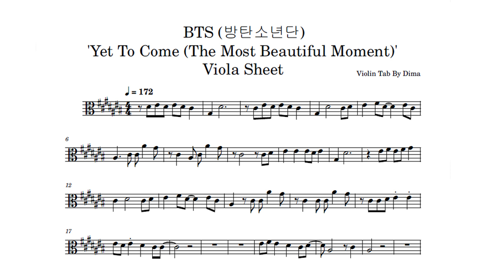 bts-yet-to-come-the-most-beautiful-moment-viola-sheet