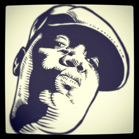 Biggie Smalls vector portrait