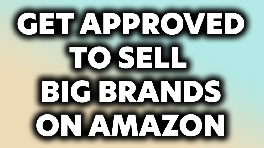 Ungating Guide For Amazon FBA