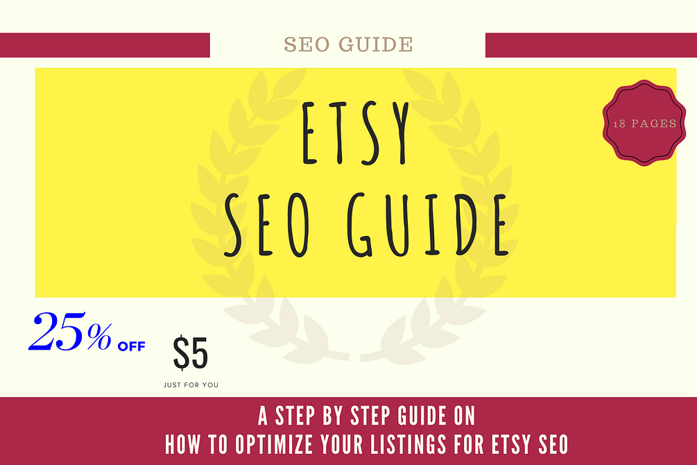 Etsy SEO Title & Tags Guide PDF