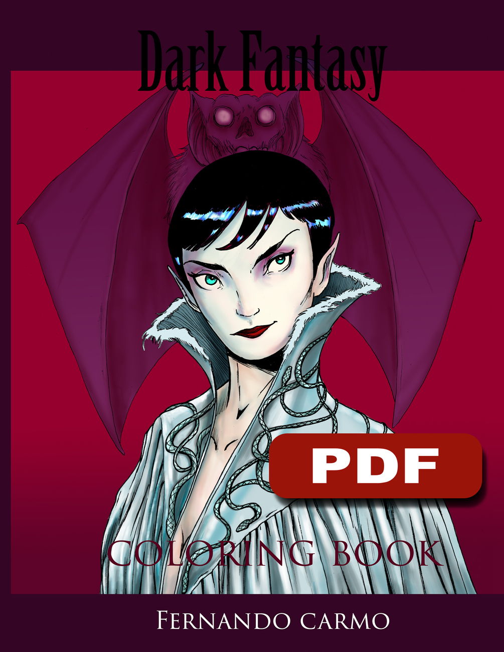 Dark Fantasy Coloring pages