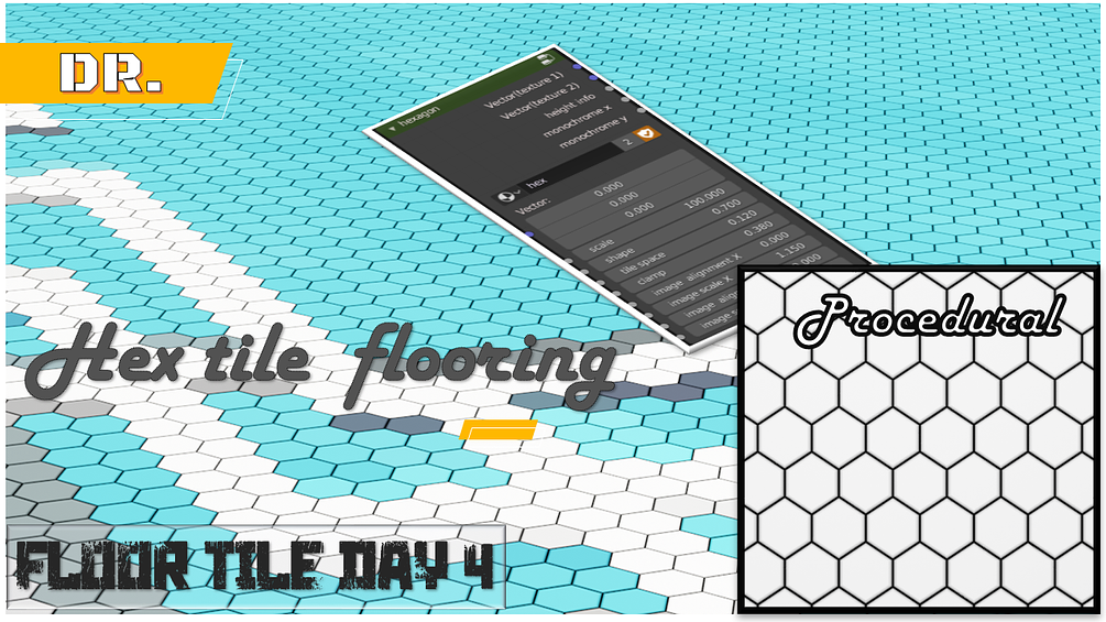 hexagon tiles blender 2.83