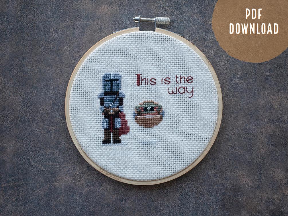 "The Child" - Cross-Stitch - PDF Pattern