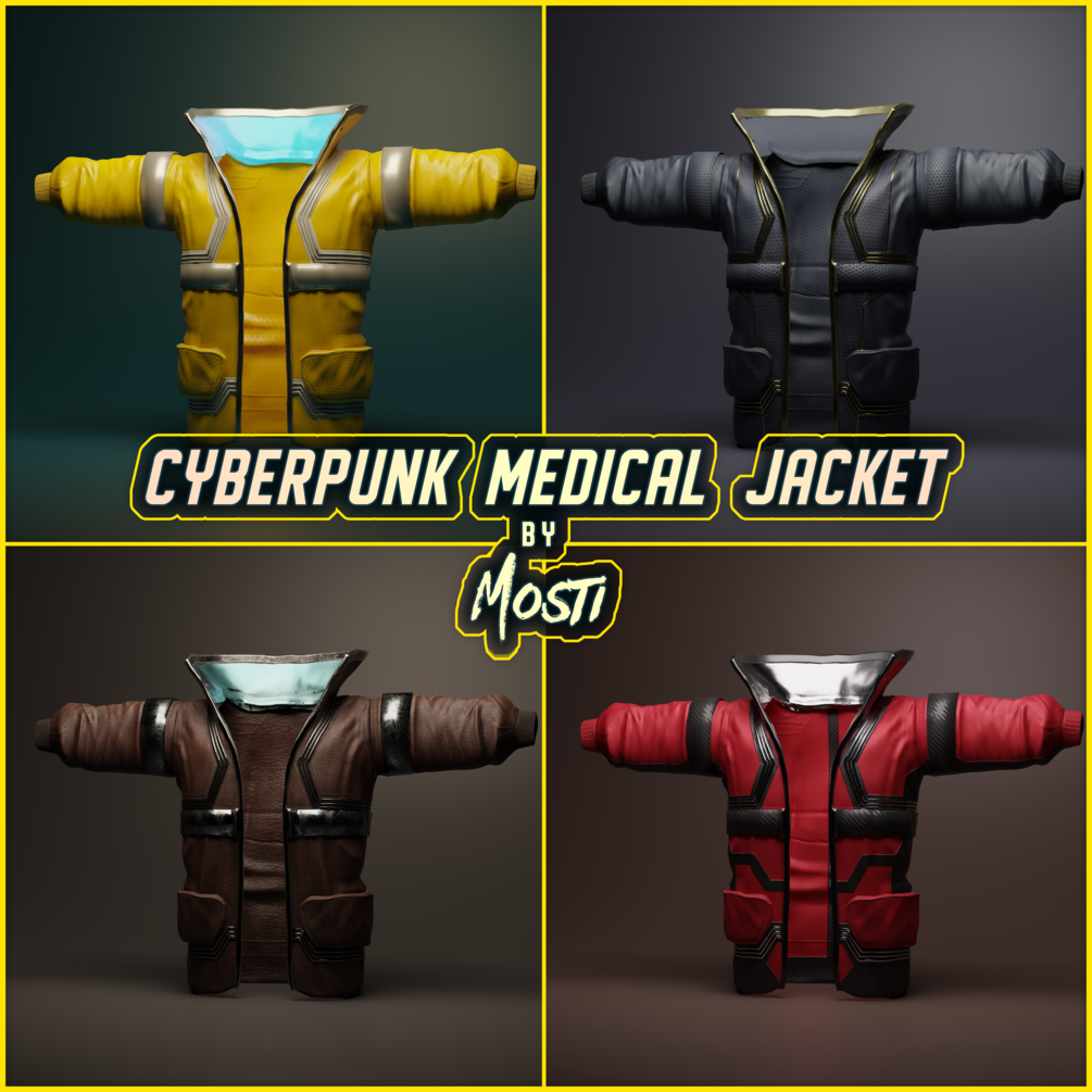 Cyberpunk Medical Jacket