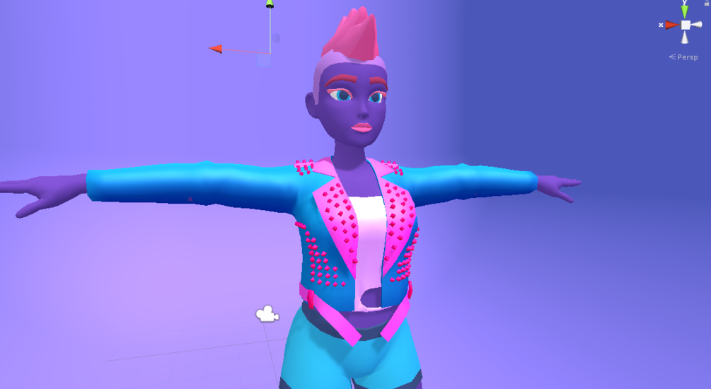 Cyberpunk vr chat avatar