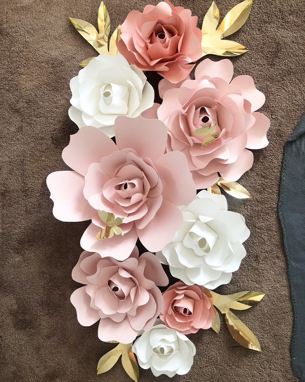 Paper flower set