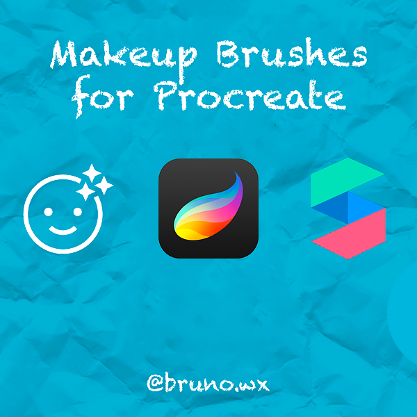 Makeup Brushes for Procreate